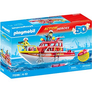 

Playmobil 71598 Hasičská loď
