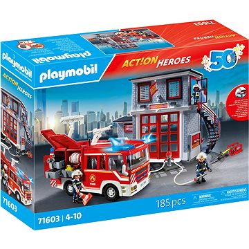 

Playmobil 71603 Velký hasičský set s vodní pumpou