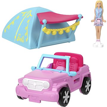 

Barbie Mini BarbieLand dopravní prostředky - Džíp a panenka