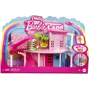

Barbie Mini BarbieLand domeček - Dům snů s doplňky a panenkou