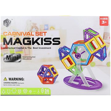 

Lamps Magnetická stavebnice 56 ks