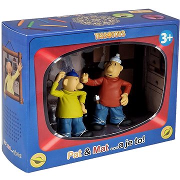 

Vizopol Figurky Pat & Mat v televizce