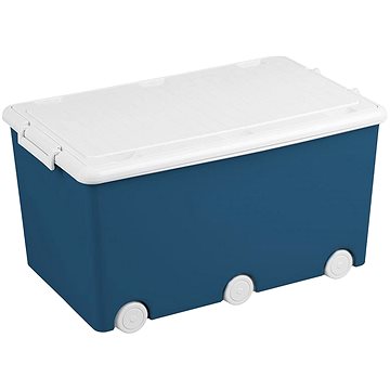 

TEGA BABY Víceúčelový box na hračky modrý