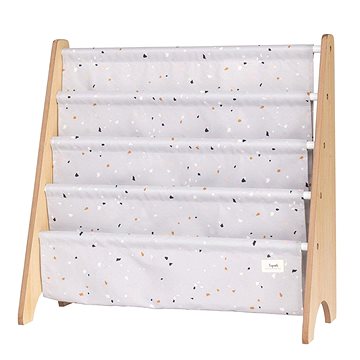 

3 Sprouts Stojan na knížky Recycled Terrazzo/Light Gray