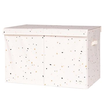 

3 Sprouts Truhla na hračky Terrazzo/Cream
