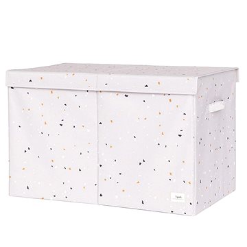

3 Sprouts Truhla na hračky Terrazzo/Light Gray