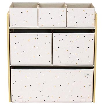 

3 Sprouts Organizér Recycled Terrazzo/Palest Pink