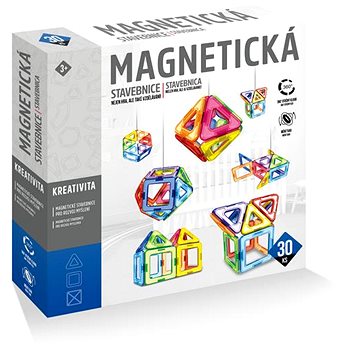 

Magnetická stavebnice 30 ks