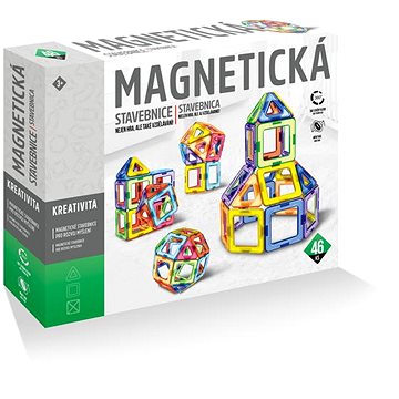 

Magnetická stavebnice 46 ks