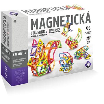 

Magnetická stavebnice 89 ks