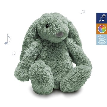 

ZAZU - Králíček RO s nočním světlem a USB nabíjením zelený