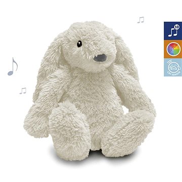 

ZAZU - Králíček RO s nočním světlem a USB nabíjením bílý