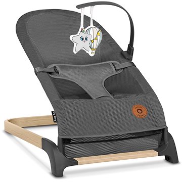 

Lionelo Houpací lehátko June Air Grey Graphite