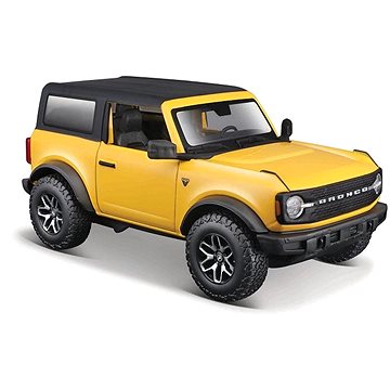 

Maisto 2021 Ford Bronco Badlands, žlutá