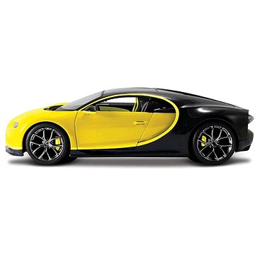 

Maisto Bugatti Chiron, žluto-černá, Exotics
