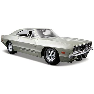 

Maisto 1969 Dodge Charger R/T, stříbrná