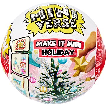 

MGA's Miniverse Mini Food Občerstvení Vánoční série