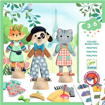 

DJECO Koláž Bonjour Paris