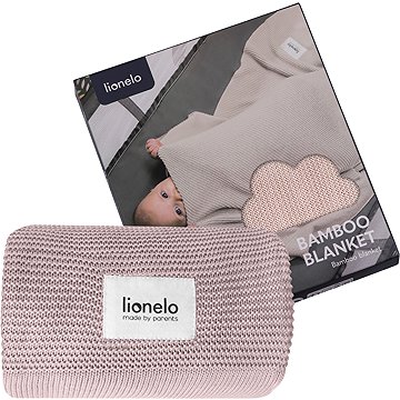 

Lionelo Bambusová dečka Bamboo Blanket Pink