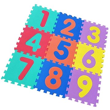 

Pěnové puzzle Čísla 9 ks