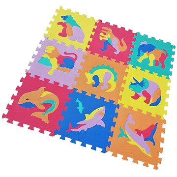 

Pěnové puzzle Zvířátka 9 ks