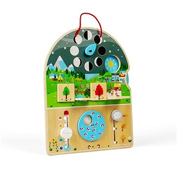 

Bigjigs Toys Motorická deska Počasí