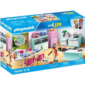 

Playmobil 71608 Kuchyň s jídelním koutem