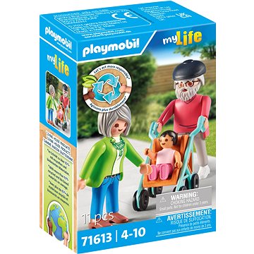 

Playmobil 71613 Prarodiče s miminkem