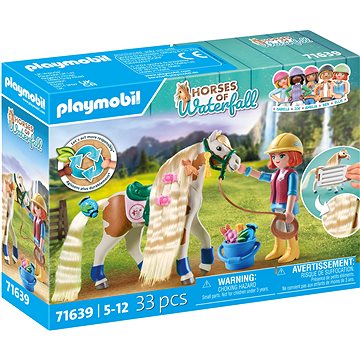 

Playmobil 71639 Ellie & kůň s krepovačkou