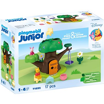 

Playmobil 71693 Junior & Disney: Domeček na stromě Medvídka Pú a Prasátka