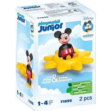 

Playmobil 71698 Junior & Disney: Mickeyho otočné slunce s funkcí chrastítka
