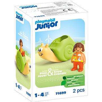 

Playmobil 71699 Junior: Houpací šnek s funkcí chrastítka