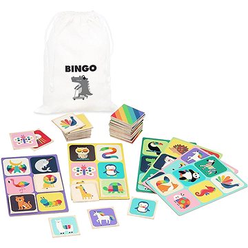 Vilac Bingo duhová zvířata