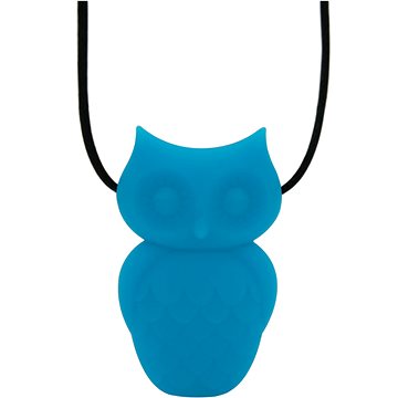 

Jellystone Designs Uklidňující přívěsek Sovička modrý