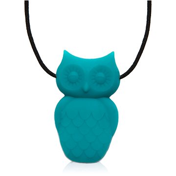 

Jellystone Designs Uklidňující přívěsek Sovička tyrkysový