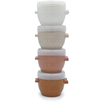 

Melii Kelímky na potraviny Snap&Go 118 ml krémové/ béžové - 4 ks