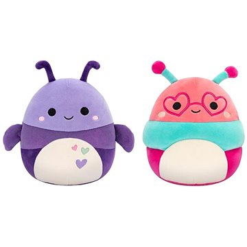 

Squishmallows 1+1 Brouk a Housenka Axel a Peach