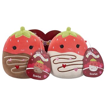 

Squishmallows 1+1 Jahody v čokoládě Scarlet