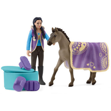 

Schleich Zkrášlovací sada pro koně Criollo Definitivo s Kim 42753