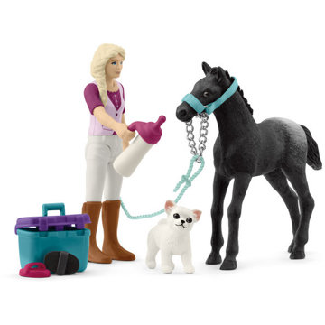 

Schleich Hrací sada Péče o koně s hříbětem plemene Appaloosa 42755