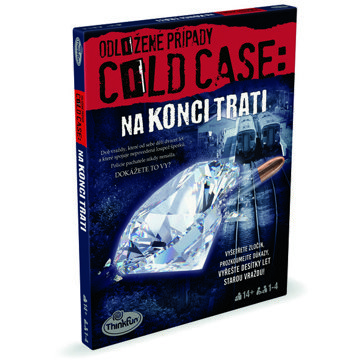 

ThinkFun 766260 Odložené případy: Na konci trati