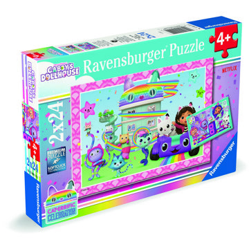 

Ravensburger 120041122 Gábinin kouzelný domek 2 × 24 dílků