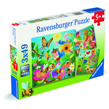 

Ravensburger 120041306 Hmyzí kamarádi 3 × 49 dílků