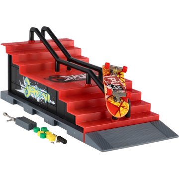

Teddies Skatepark - Skateboard prstový šroubovací s rampou