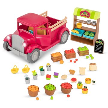 

Li'l Woodzeez Farmářský pick-up se stánkem