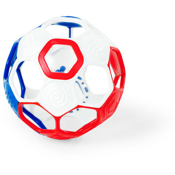 

Oball Rattle Goals 10 cm Red, White/Blue