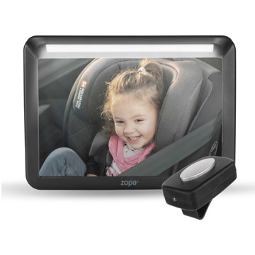 

Zopa Zrcátko Deluxe Black s LED