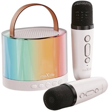 

Maxlife MXKS-200 Bluetooth karaoke set bílý