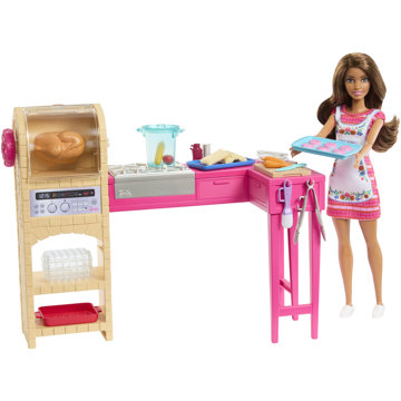 

Barbie Teresa a kuchyňka, změna barvy