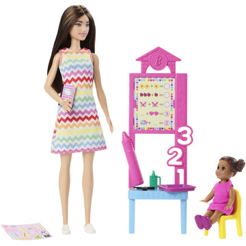 

Barbie Povolání s panenkou učitelkou a doplňky